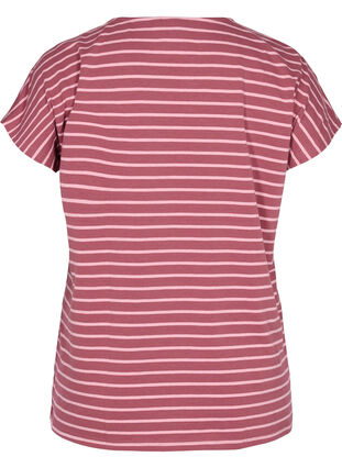 Katoenen t-shirt met strepen, Apple Butter Stripe, Packshot image number 1