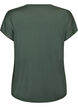 Effen gekleurd trainingsshirt, Groen, Packshot image number 1