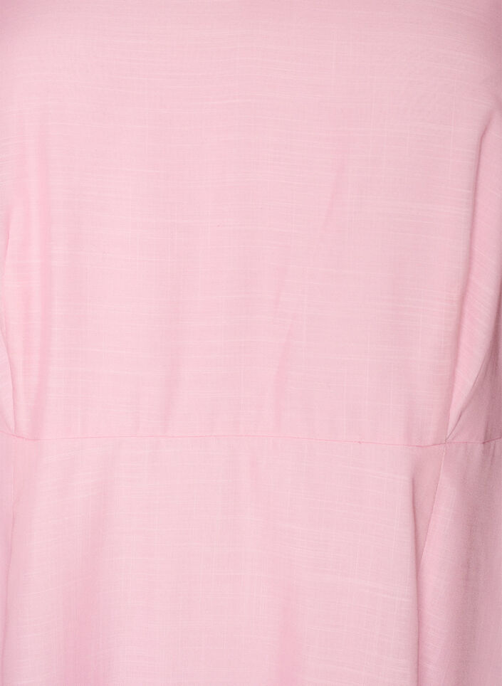 Robe midi taille empire &agrave; imprim&eacute; floral, Rose, Packshot