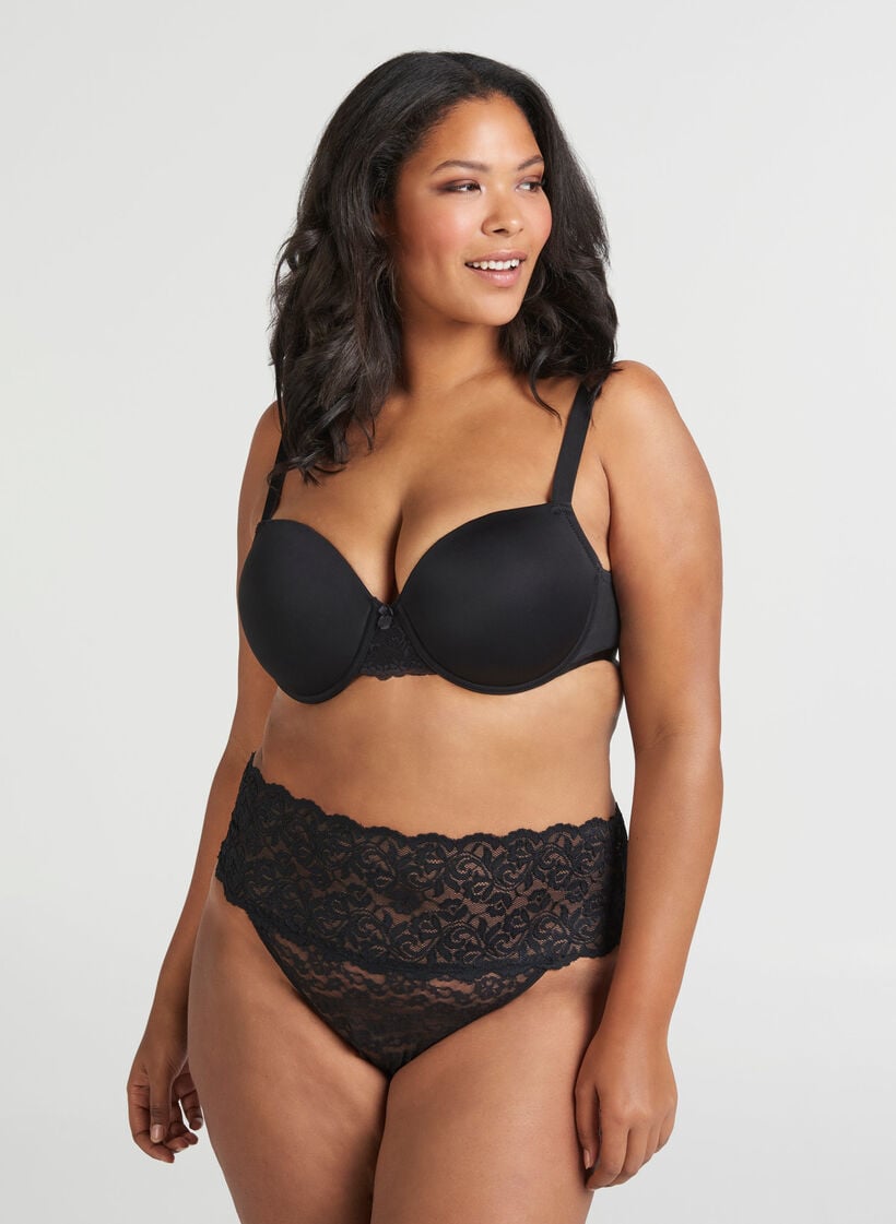 2-pack g-string onderbroeken, Zwart, Model image number 3