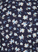 Blouse met lange mouwen en bloemenprint, Blauw, Packshot image number 2
