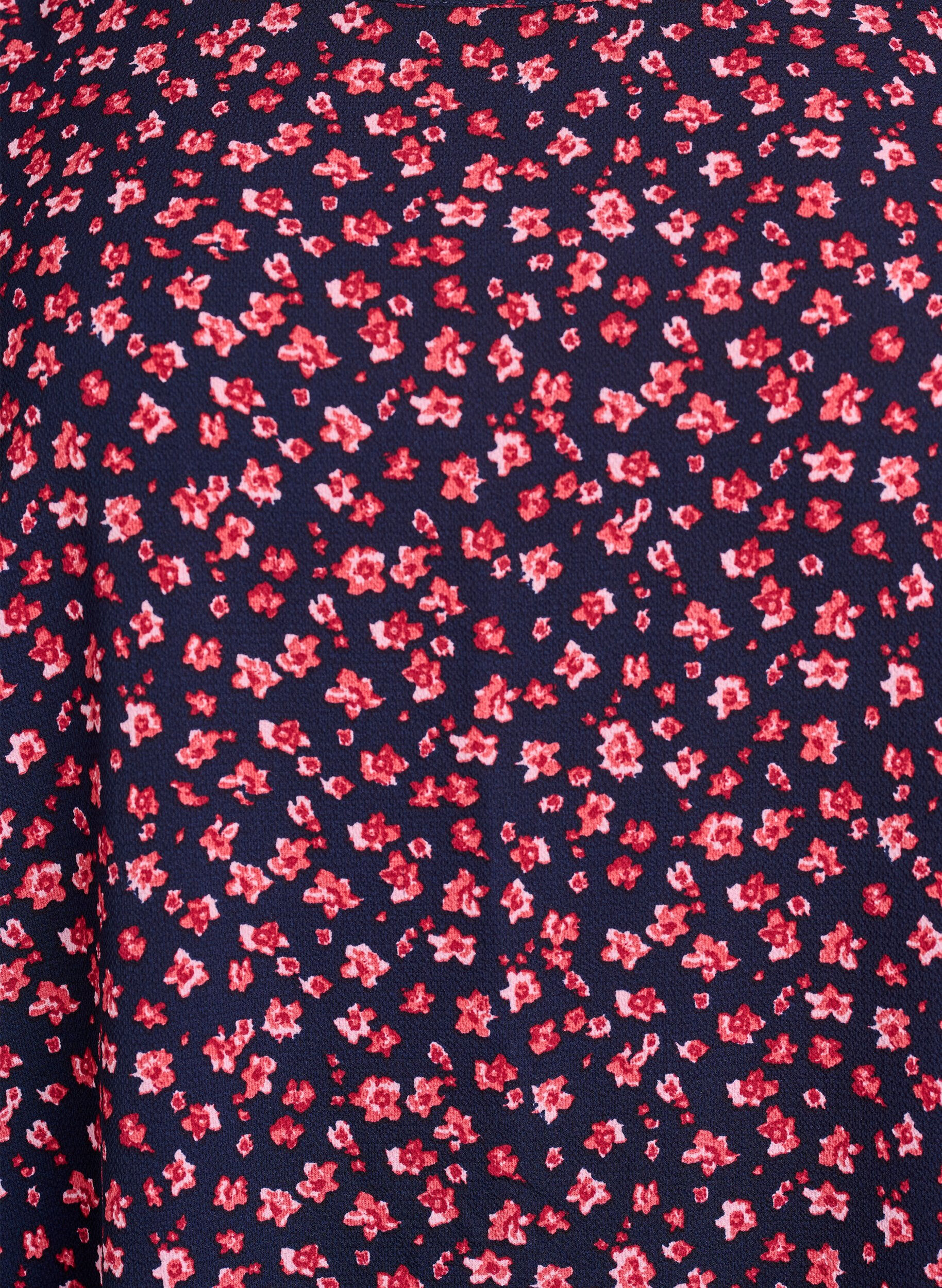 ZizziJurk met print en korte mouwen, Blauw, Packshot image number 2