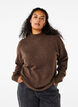 Gebreide wollen blouse met hoge hals, Rain Drum Mel., Model image number 0