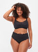 Beha met mesh details, Black, Model image number 2