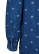 Denim shirt met hartjes, L. Blue D. W. Heart, Packshot image number 3
