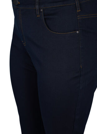 Jeans Emily Slim fit à taille régulière, Unwashed, Packshot image number 2