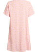 Robe &agrave; manches courtes avec col en V, Rose, Packshot image number 1