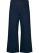 High-waisted jeans met wide fit, Blauw, Packshot image number 0