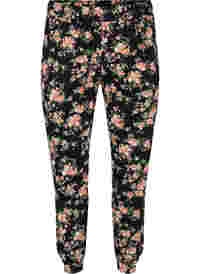 Pantalon de pyjama en coton avec imprimé floral