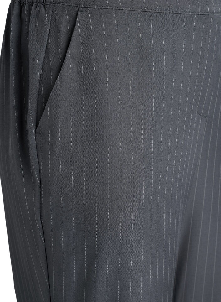 Losse broek met zakken, Grijs, Packshot image number 2