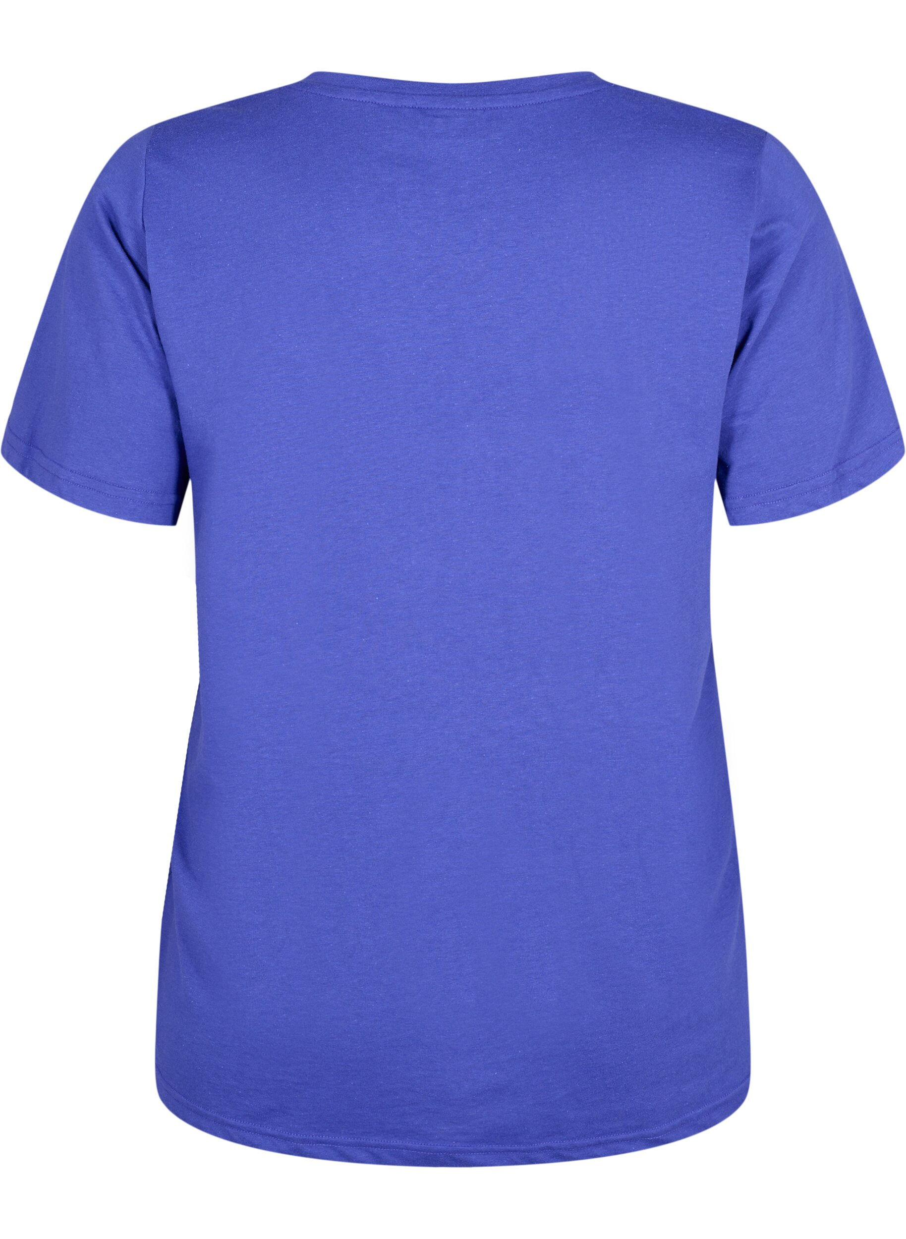 ZizziFLASH - T-shirt met v-hals, Royal Blue, Packshot image number 1