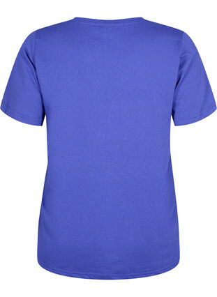 FLASH - T-shirt met v-hals, Royal Blue, Packshot image number 1