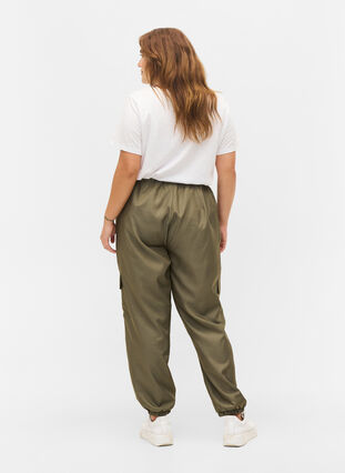 Pantalon cargo avec poches, Dusty Olive, Model image number 1