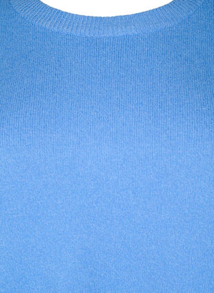 Trui met lange mouwen en een ronde hals	, Blue Bonnet Mel., Packshot image number 2