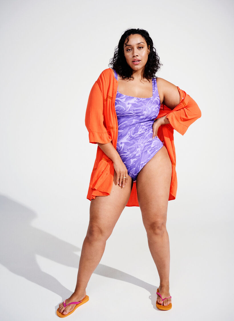 Maillot de bain avec imprimé, Swirl Print, Image image number 0