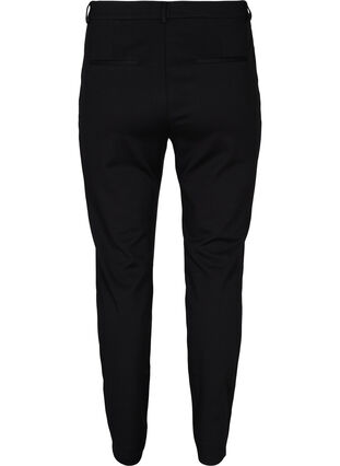 Pantalon moulant avec poches et fermeture éclair, Black, Packshot image number 1