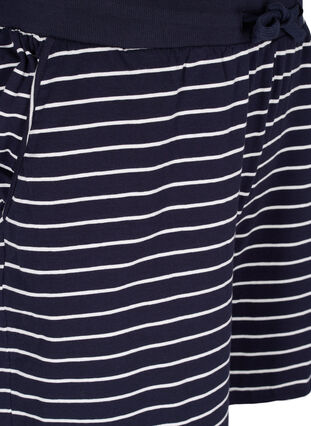 Short en coton avec poches, Blue Stripe, Packshot image number 2