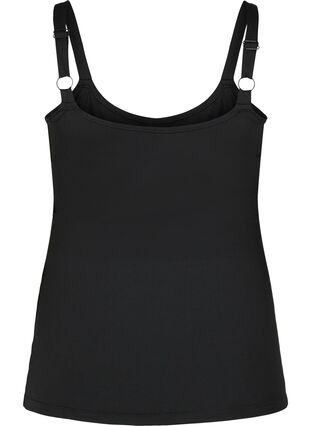 Lichte shapewear top met verstelbare bandjes, Black, Packshot image number 1