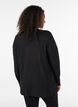 Cardigan ouvert en jersey textur&eacute;, Noir, Model image number 2