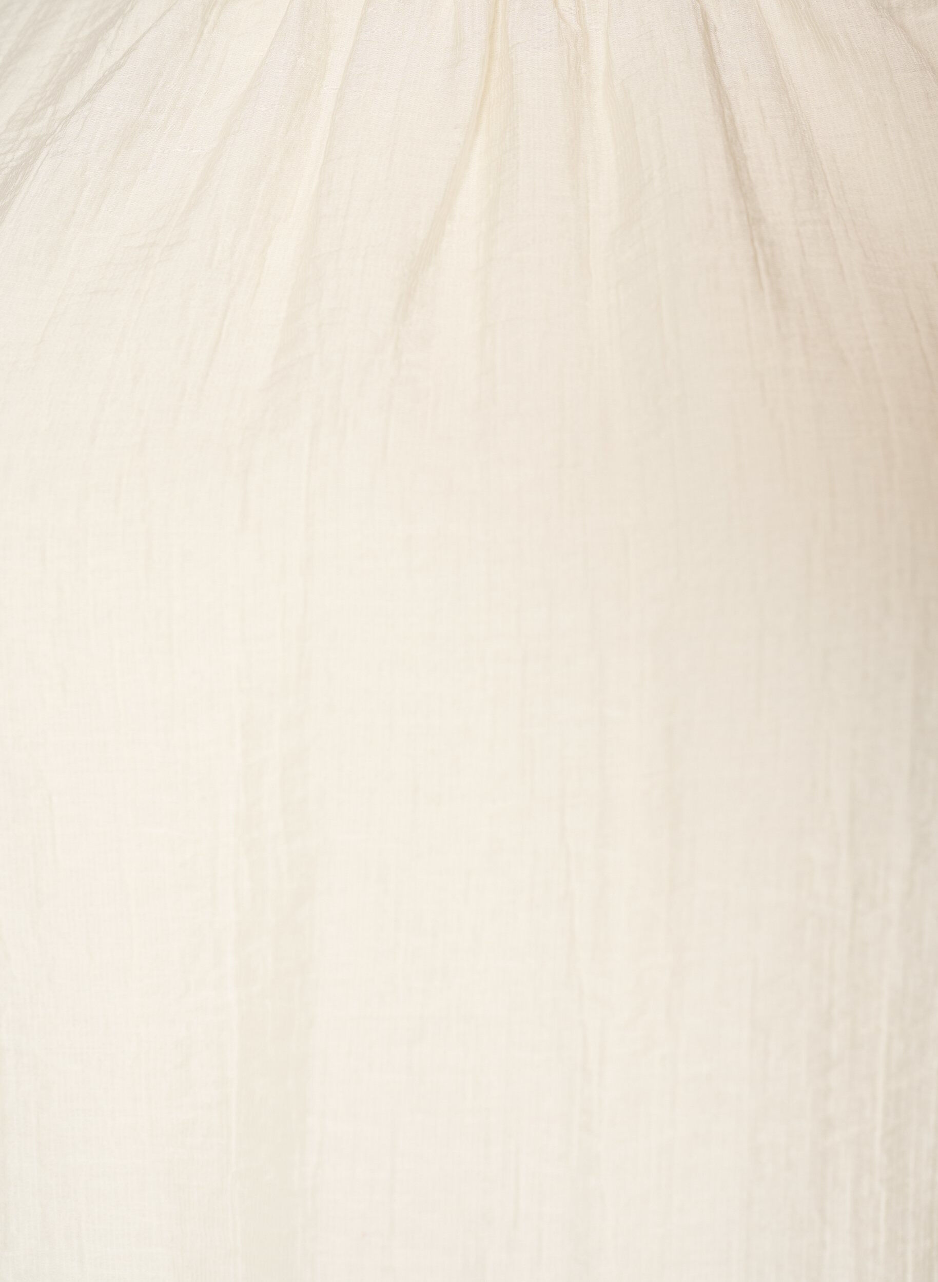ZizziBlouse met ruches en ballonvorm, Vanille, Packshot image number 2