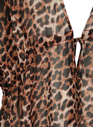 Strand kimono met print, Leopard, Packshot image number 2