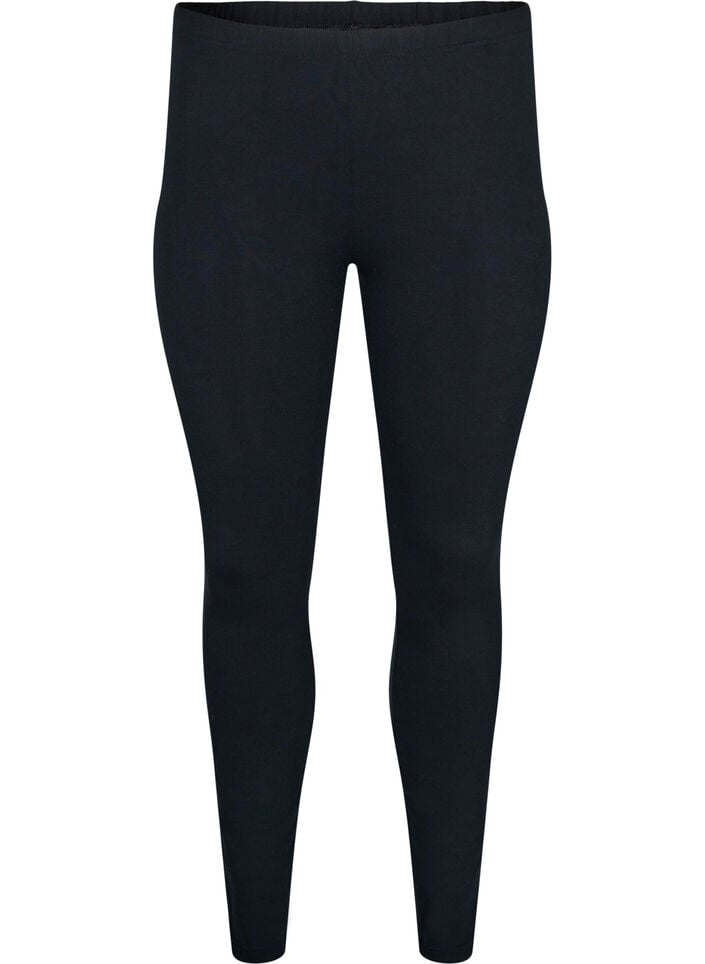 Legging Basic long, Noir, Packshot image number 0