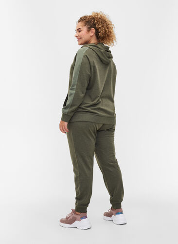 Pantalon de jogging ample avec poches, Forest Night, Model image number 1