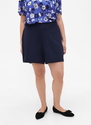 FLASH - Shorts amples avec des poches, Black Iris, Model image number 2