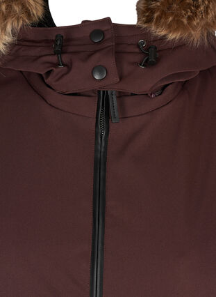 Veste d'hiver avec fermeture éclair et poches, Fudge, Packshot image number 2