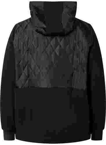 Veste de sport avec poches et capuche, Black, Packshot image number 1