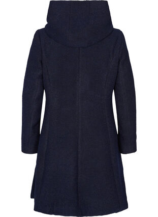 Long manteau en laine, Night Sky Mel., Packshot image number 1