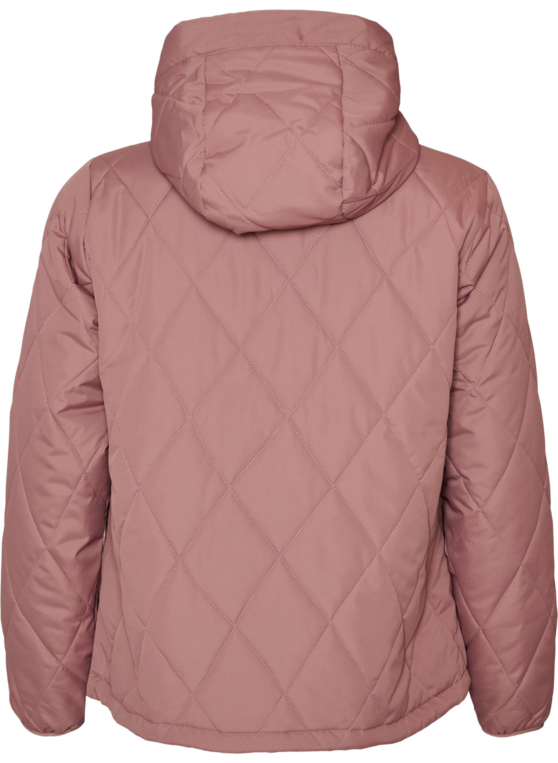 ZizziVeste l&eacute;g&egrave;rement matelass&eacute;e en losange, Rose, Packshot image number 1