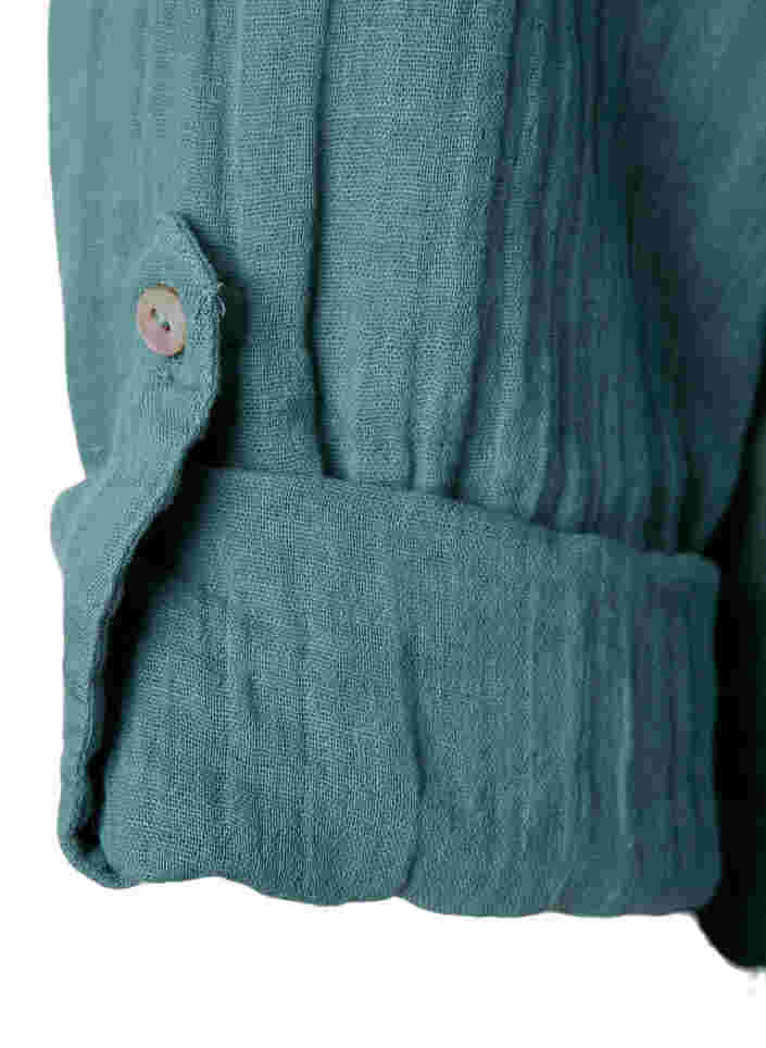 Tunique en coton avec broderie anglaise, Sea Pine, Packshot image number 3