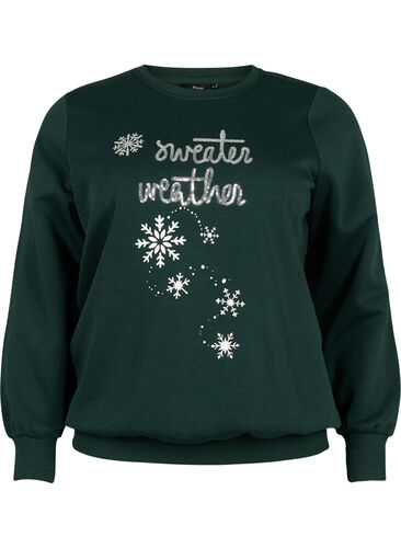 Sweatshirt de Noël, Scarab SWEATER, Packshot image number 0