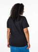 FLASH - 2-pack T-shirts met ronde hals, Black/Black, Model image number 1