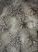 Blouse en mesh avec fleurs et sequins, Noir, Packshot image number 2