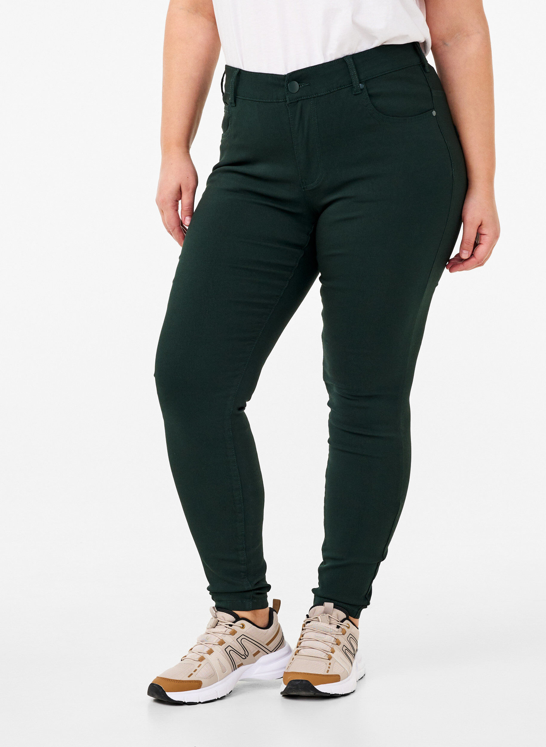 ZizziPantalon, Vert fonc&eacute;, Model image number 2
