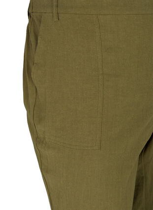 Pantalon en lin, Ivy green, Packshot image number 2
