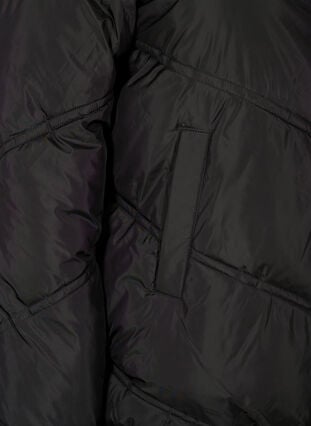 Veste d'hiver courte avec poches, Black, Packshot image number 3