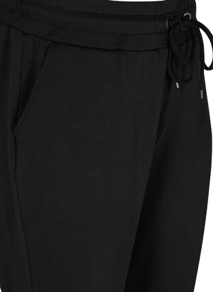 Pantalon de jogging avec poches et cordon de serrage, Black, Packshot image number 2