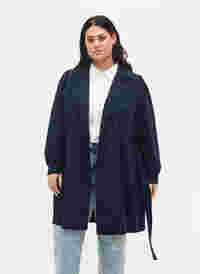 Trench-coat avec ceinture et poches, Navy Blazer, Model
