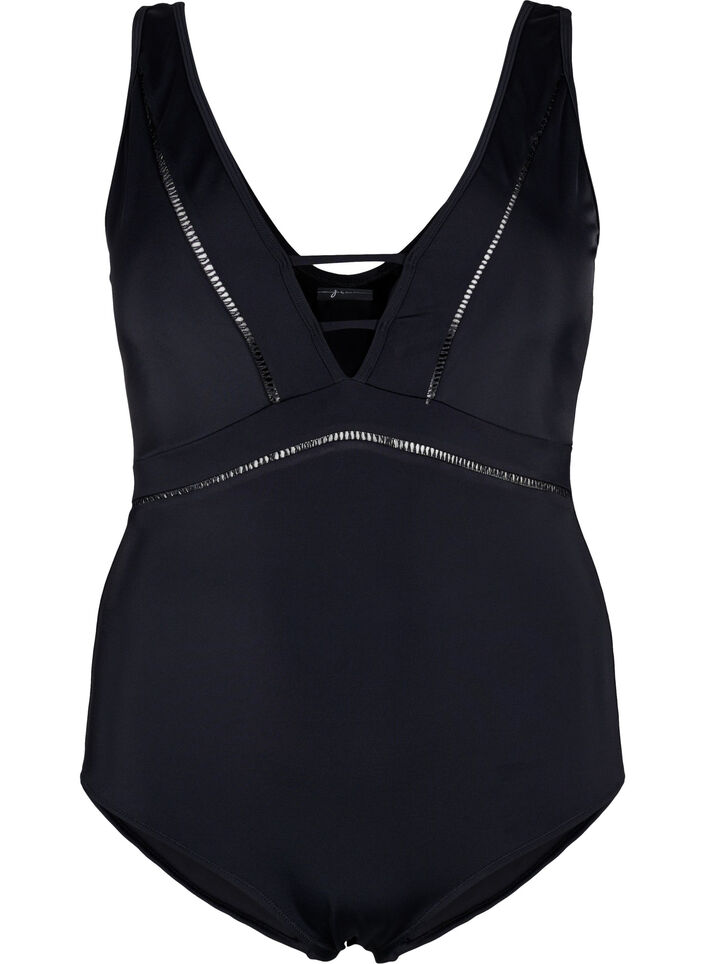 Maillot de bain avec bandeau, Black, Packshot image number 0