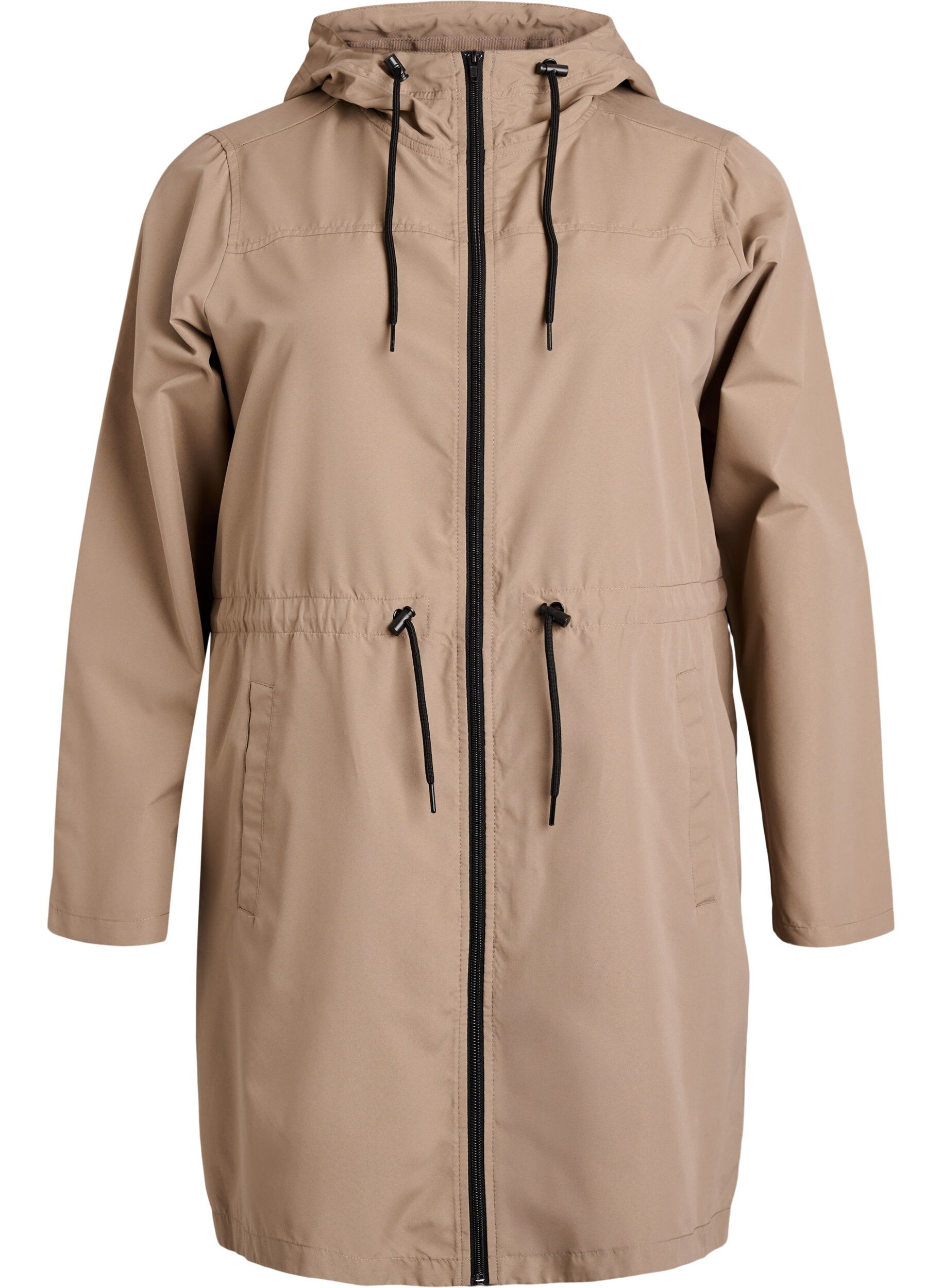 FLASH - Lichtgewicht parka met een capuchon