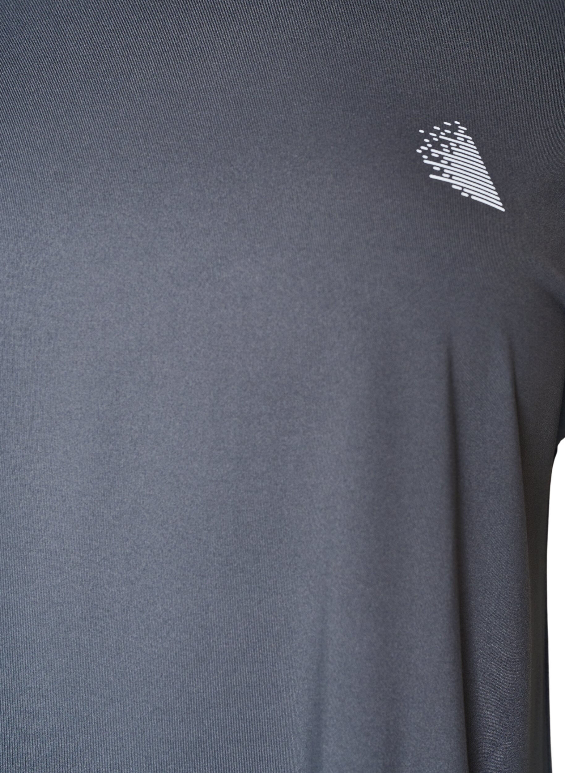ZizziEffen gekleurd trainingsshirt, Grijs, Packshot image number 2