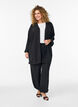 Pantalon balloon taille haute, Noir, Model image number 0