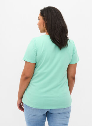 T-shirt basique, Dusty Jade Green, Model image number 1