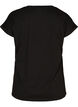 T-shirt en mélange coton, Black, Packshot image number 1