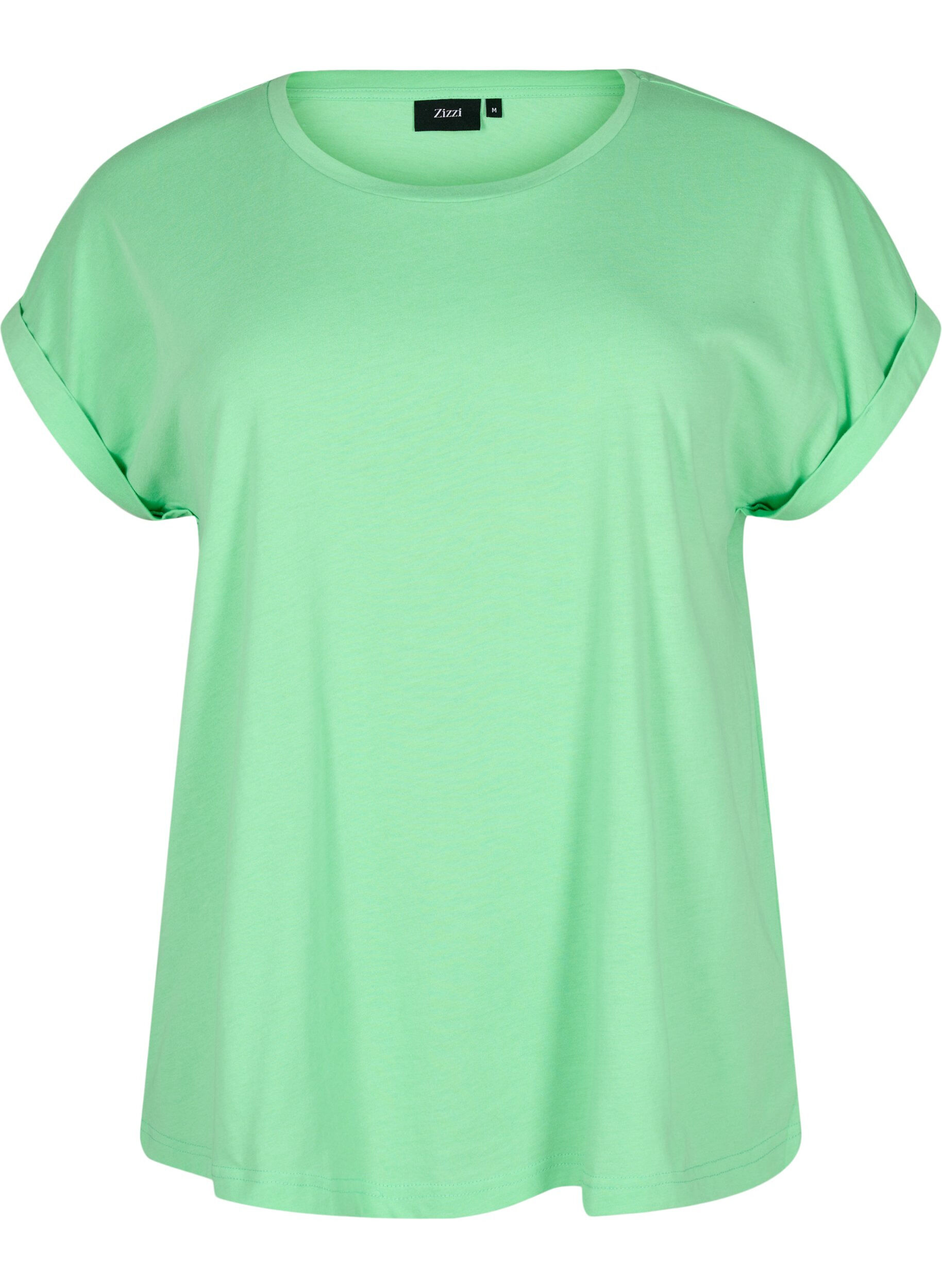 T-shirt &agrave; manches courtes en m&eacute;lange de coton