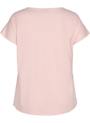 T-shirt en mélange coton, Rose Smoke, Packshot image number 1