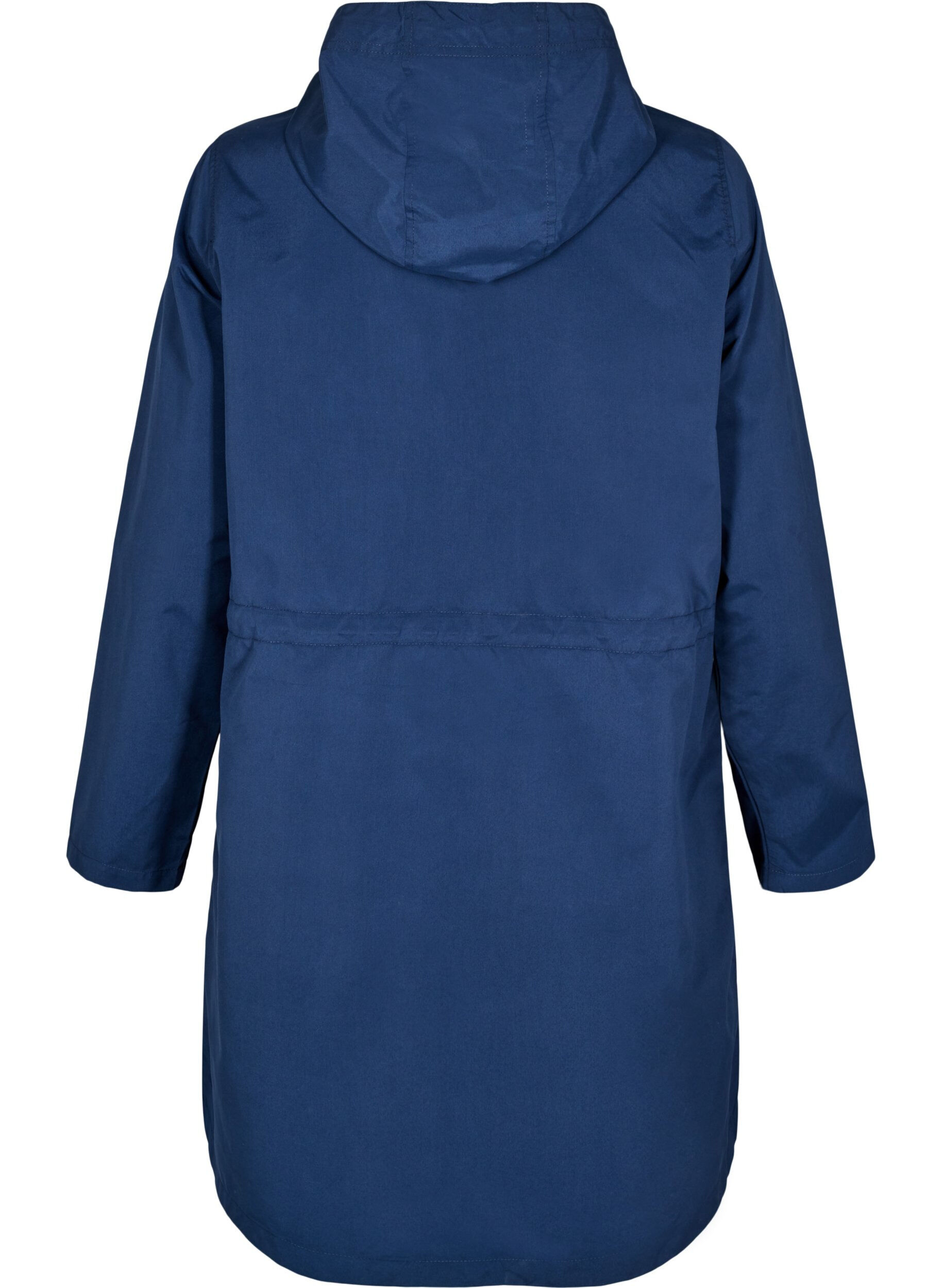 ZizziFLASH - Waterafstotende parka met capuchon, Blauw, Packshot image number 1